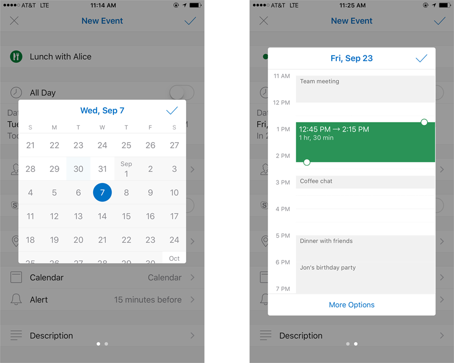 Introducing Outlooks new and improved calendar 4