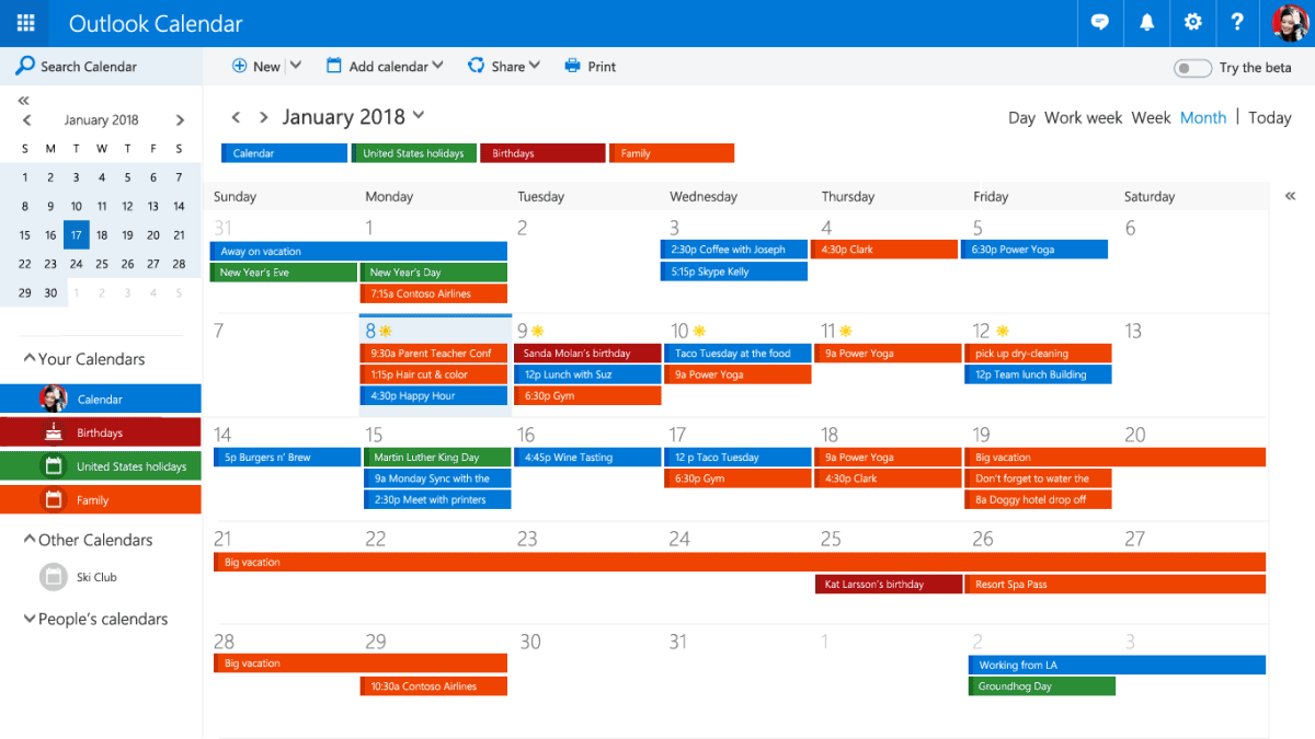 Calendar