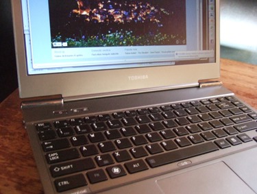 photo of laptop keyboard