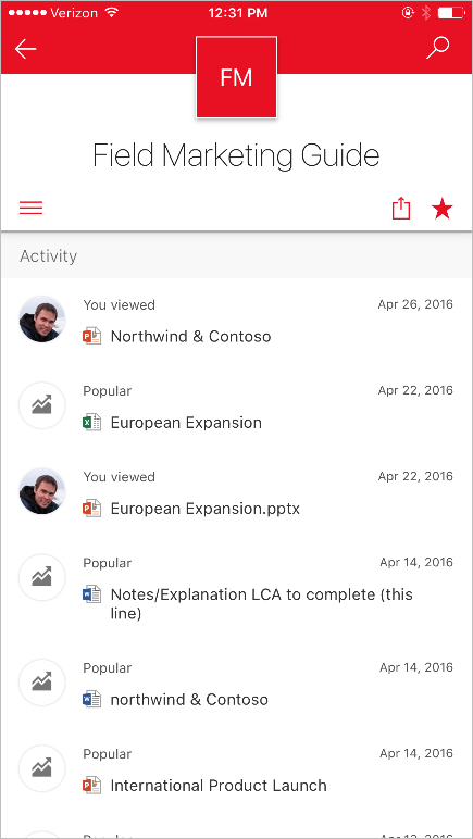 the SharePoint mobile app for iOS is now available 2