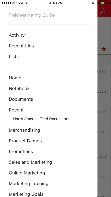 the SharePoint mobile app for iOS is now available 3