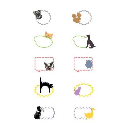 手帳用デコシール 画像スライド-2