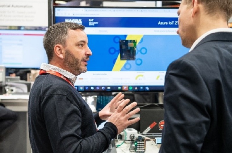 Microsoft Messestand auf der SPS 2019