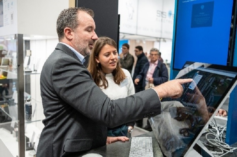 Microsoft Messestand auf der SPS 2019