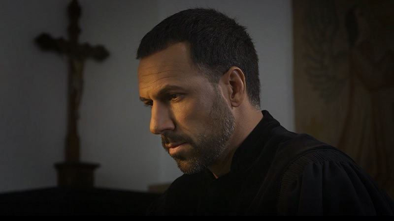 Ein Pfarrer bei der Arbeit