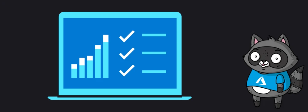 An illustration depicting miscellaneous 'data', next to a picture of Bit the Raccoon.