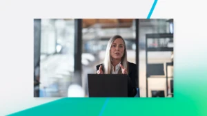 Chief information security officer presents to the board of executives on security topics.