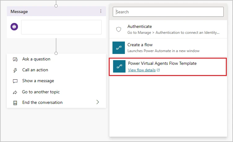 Messages screenshot