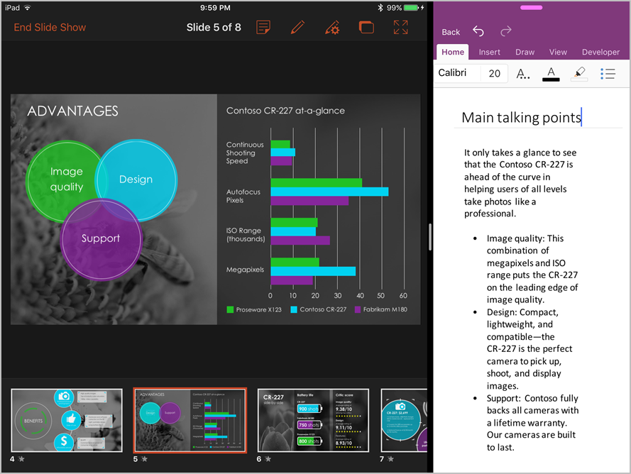 Office updates for the iPad 4