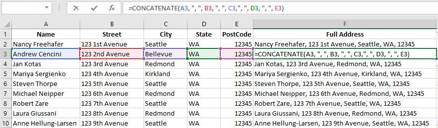 6 new Excel functions 1a
