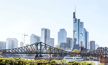 Image of a cityscape with a bridge