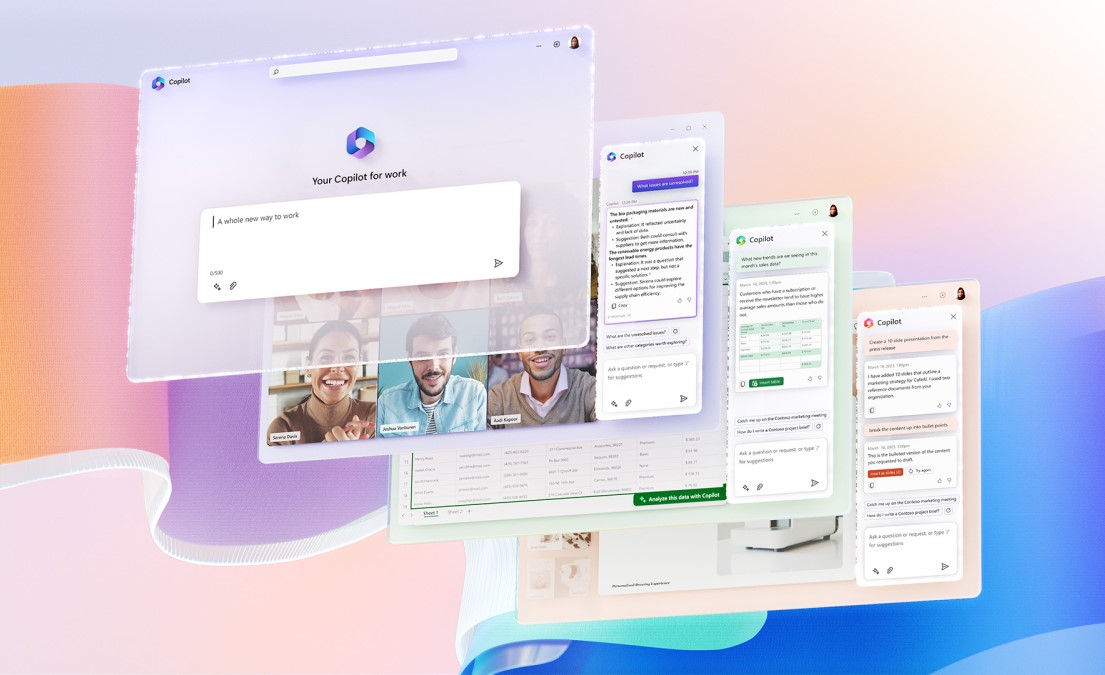 Microsoft 365 Copilot in Teams, Excel, and PowerPoint
