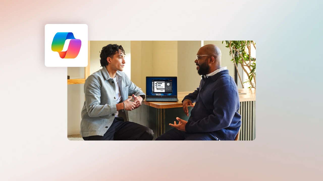 Finance and sales professionals collaborating at their desk