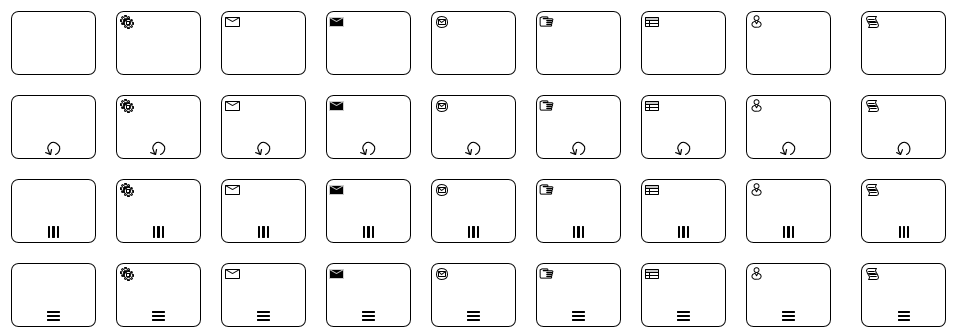 BPMN tasks in Visio