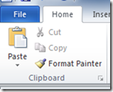 clip_image013 clip of home and file tabs