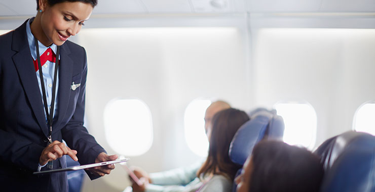 a group of people in a room