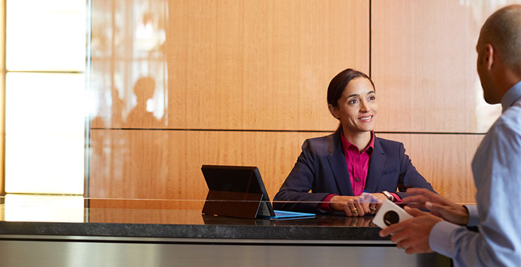 a person sitting at a table