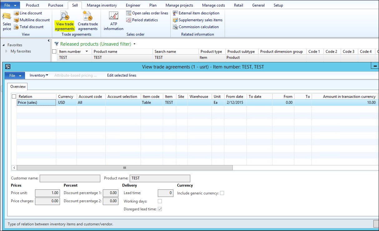 View trade agreements.