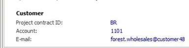 Project contract ID.