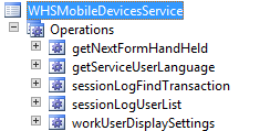 WHS mobile devices service.