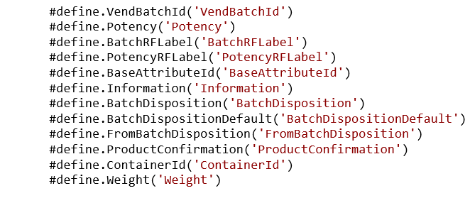 Code snippet.