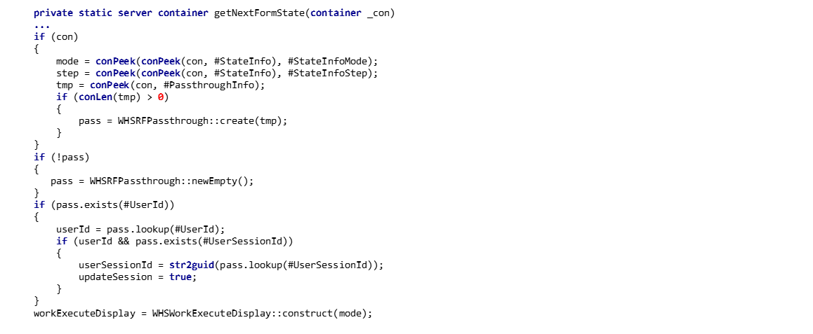 Private static server container.