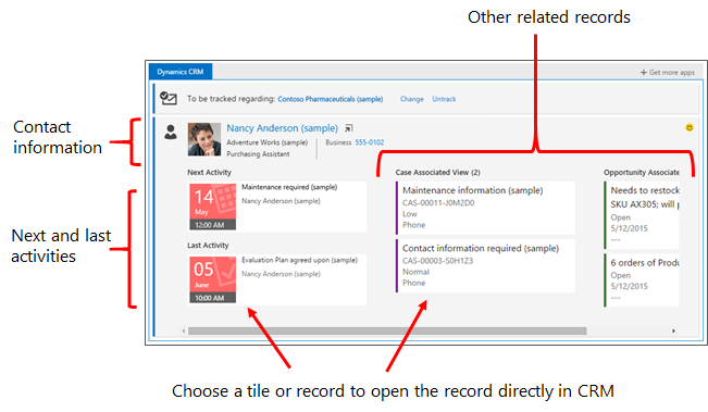 Other related records.