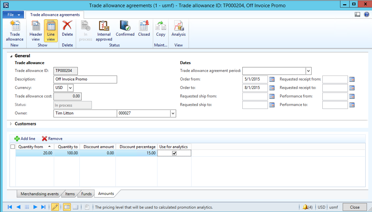 Calculation based on percentage rather than a dollar amount.