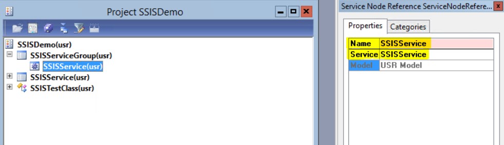 Entering SSIS service.