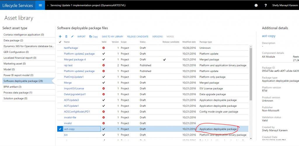 Automated package 07