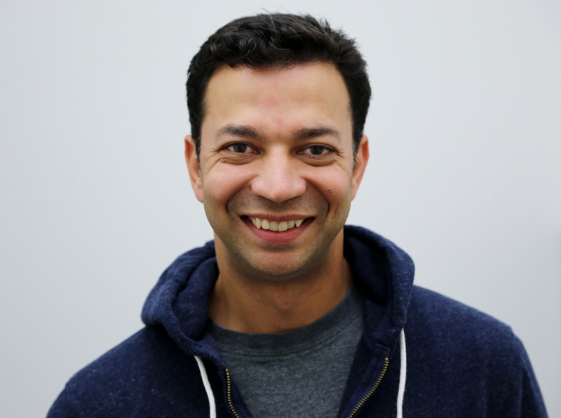 a man smiling for the camera