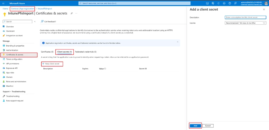 Microsoft Supply Chain Warehouse Management App - Build PFXI Import