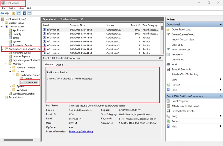 Microsoft Supply Chain Warehouse Management App - Import Cert