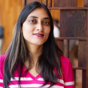 a person smiling for the camera