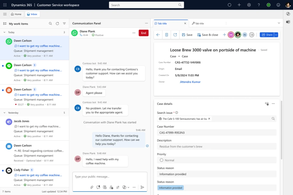 A screenshot of a chat window