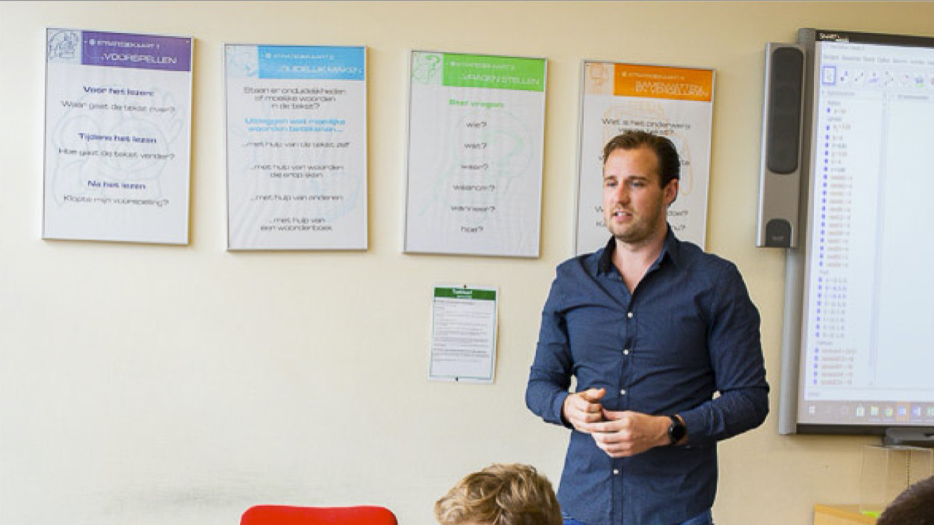 Jeroen Mulder teaching