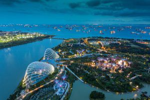 Singapore city view