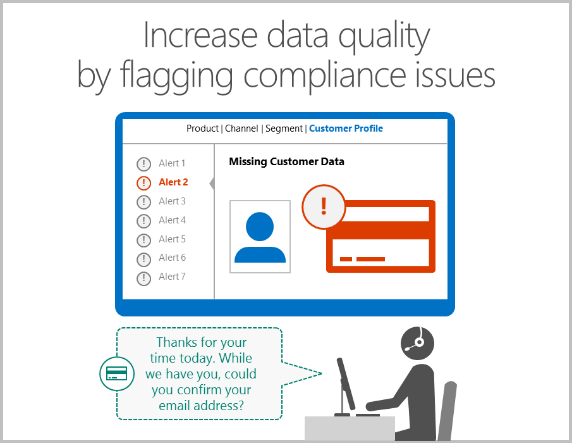 Increase data quality graphic