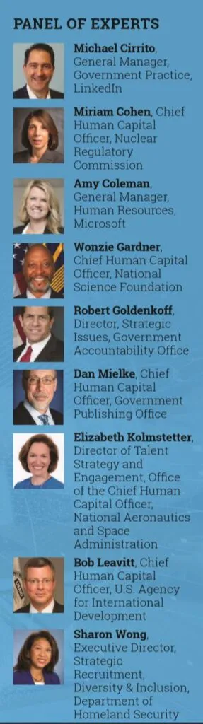 headvshot photos of hr expert panel