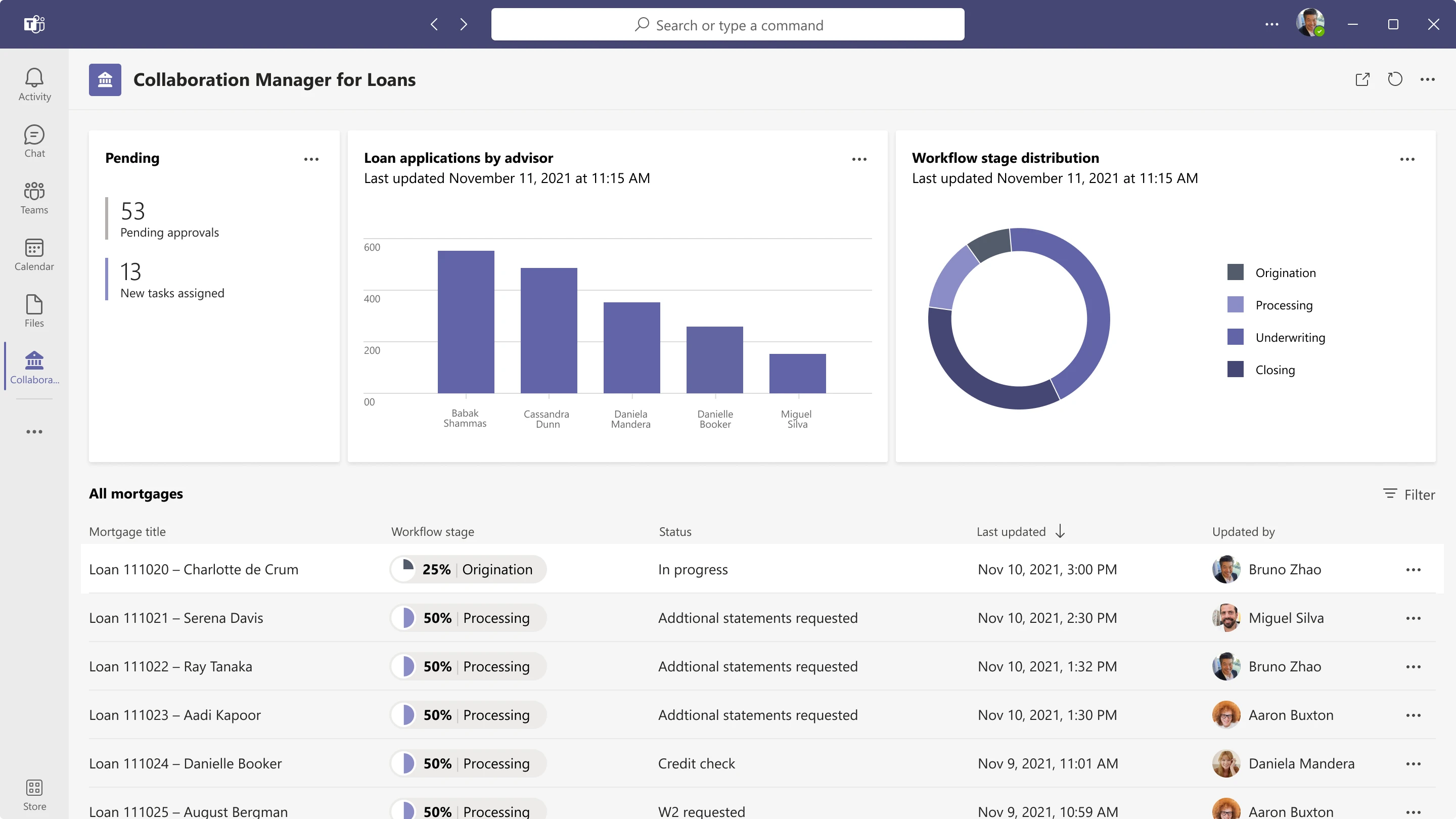 graphical user interface, application, Teams