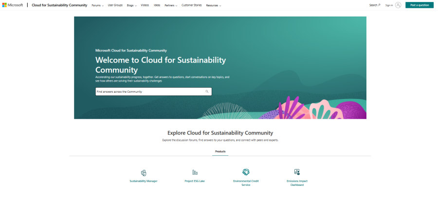 Web site banner showing ocean plant life