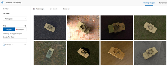 Custom Vision の図