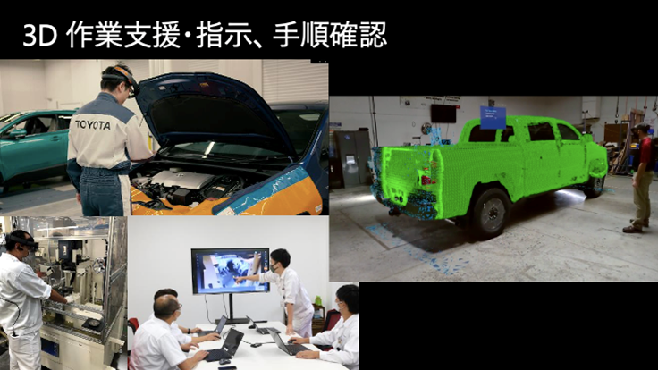 3D 作業支援・指示、手順確認