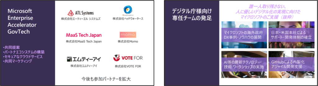 デジタル・ガバメント統括本部のデジタル変革推進事業