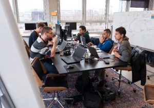 Munich Re Team am Arbeiten