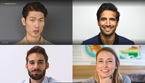 Screenshot eins Teams Call