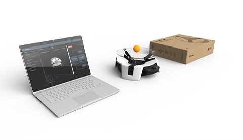 Ein aufgeklappter Laptop