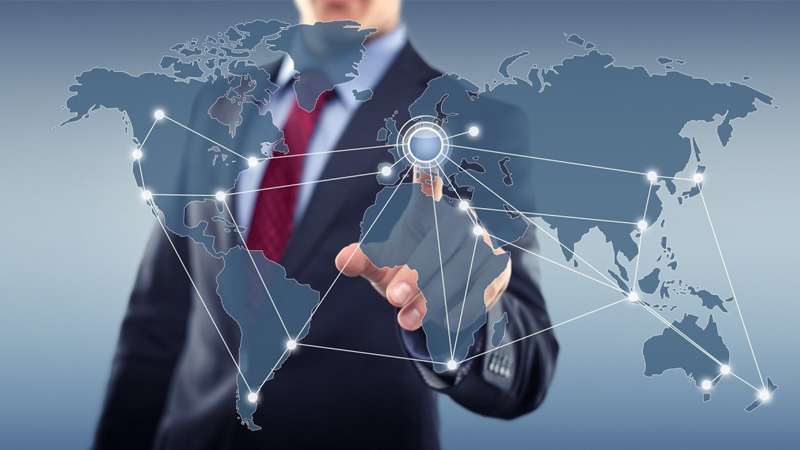 Eine männliche Person z