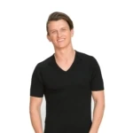 Chris, Lorigan a man in a black shirt smiling at the camera.