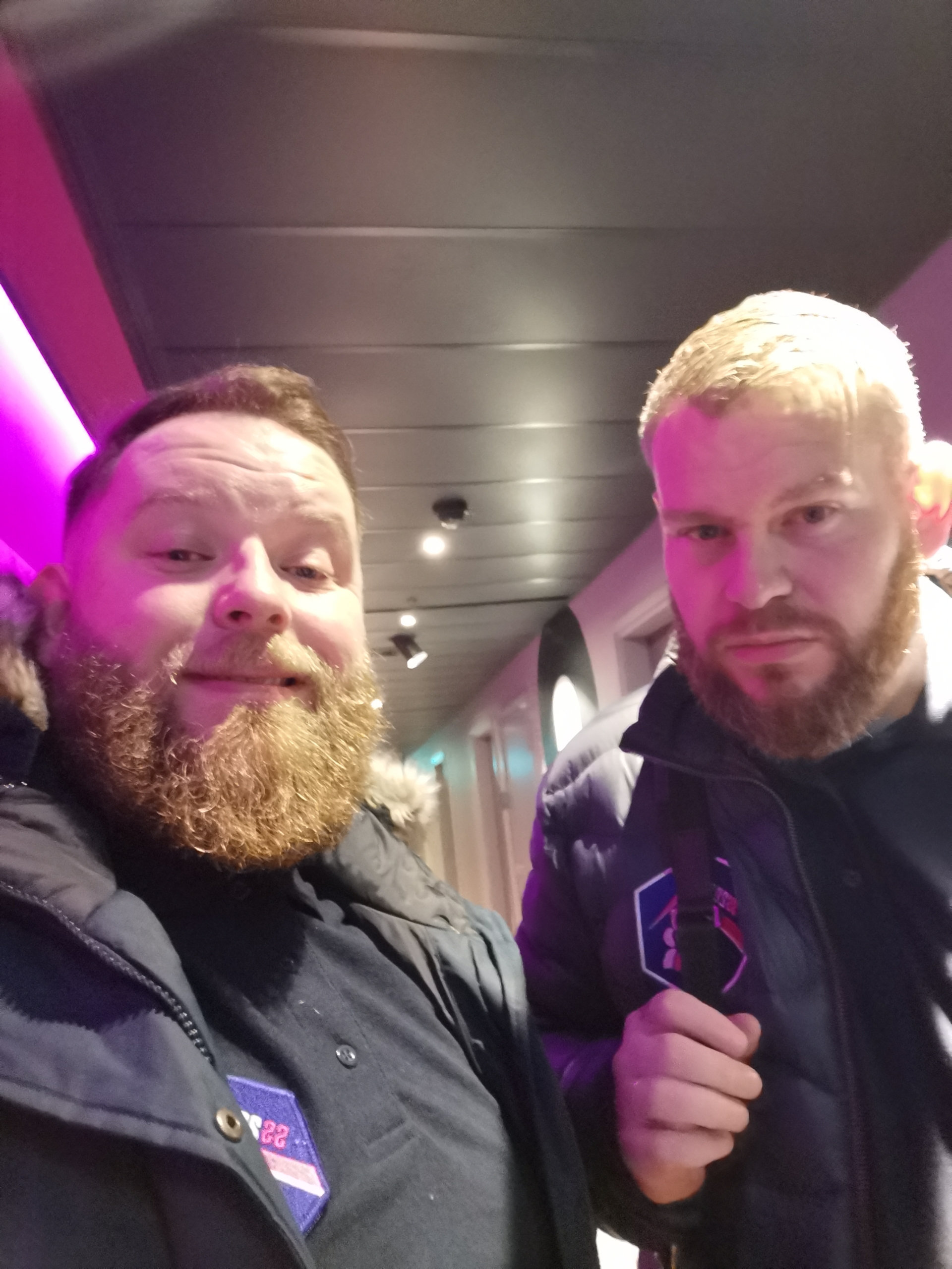 a group of people posing for the camera